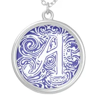 Monarchia "A" Blue Pendant