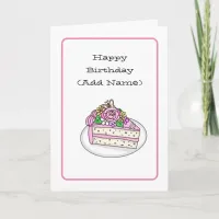 Sweet Birthday Card for Her | Birthday Cupcake 