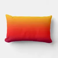 Spectrum of Horizontal Colors -1 Lumbar Pillow