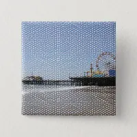 Santa Monica Pier - Stone Mosaic Photo Edit Button