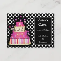 Cake makers business Cards