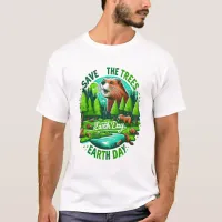 Guardians of the Forest: Earth Day Initiative T-Shirt