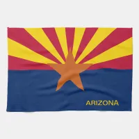 State of Arizona Flag Kitchen Towel