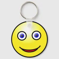 Happy Face Keychain