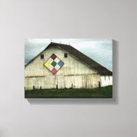 Only Memories, A Barn That Once Was Canvas Print