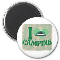 I Heart Camping Magnet