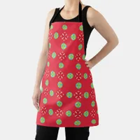 Christmas Holiday Charm Pattern 03 -  Apron