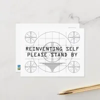 Reinventing Self Funny with Test Pattern Postcard