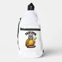 Feline Fiesta: Taco Cat Sling Bag