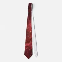 North America Nebula Infrared Neck Tie