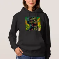 Spooky Zombie Halloween Party Hoodie