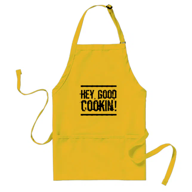 Funny Hey, Good Cookin'! Adult Apron