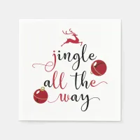 jingle all the way paper napkins