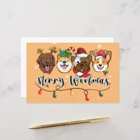 Merry Woofmas Typography Collection