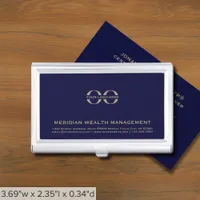 Simple Custom Logo  Business Card Case