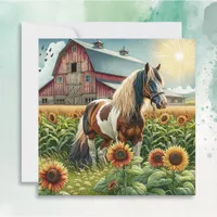 Wishing you a Beautiful Day Friend | Pretty Horse Card