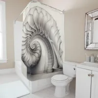 A Shell of Itself Shower Curtain
