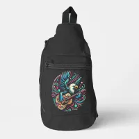 Elephant And Eagle Sling Bags