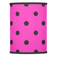 Pink Polka Dot Cute Lamp Shade