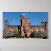 Smithsonian Castle in Washington, D.C. Poster