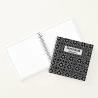 Modern Monochrome Notebook