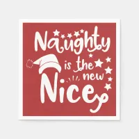 naughty is the new nice napkins