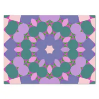 Vintage multicolor pattern tissue paper