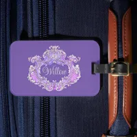 Romantic,Feminine,Personalized  Luggage Tag