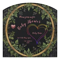 Baby Shower Heart Door Sign