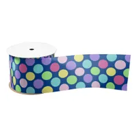 Fun Colorful Polka Dots Satin ...