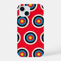 Archery Targets and Arrows, Bow Shooting iPhone 15 Case