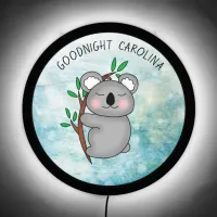 Personalized Koala Good Night (Add Name) LED Sign