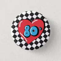 I love the 80's pin badge retro button 1980