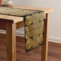 Celtic Knotwork Cross Short Table Runner