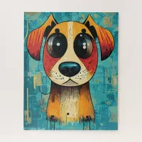 Innocent Dog Jigsaw Puzzle