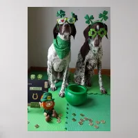 St. Patrick's Day Dogs Party Value Poster