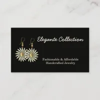 elegant handcrafted Jewelry maker Business Cards