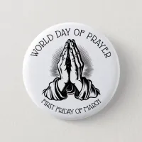 World Day of Prayer | First Friday of March Button