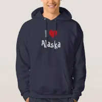 I Love Alaska Hoodie