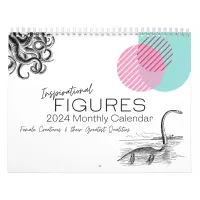 Inspirational Figures 2024 Monthly Wall Calendar