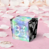Elegant 34th Opal Wedding Anniversary Celebration Favor Box