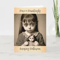 Have a Hauntingly Awesome Halloween Card