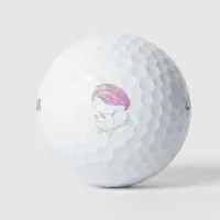 Adorable Caticorn Golf Balls