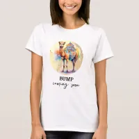 *~* Zen Pregnancy Announcement  CAMEL SC5 T-Shirt