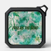 Elegant Dandelion Monogram Green and White | Bluetooth Speaker