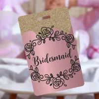 Bridesmaid Hen Night wife to be badge lanyard