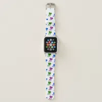 Colorful Acrylic Hearts Apple Watch Band