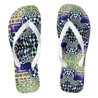 Asymmetric distorted cubes design flip flops