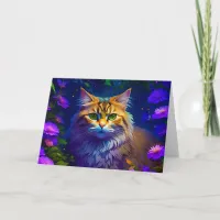 Cute Kitty Cat | Thinking About You Card