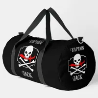 Personalized Jolly Roger (Cutlass)  Duffle Bag